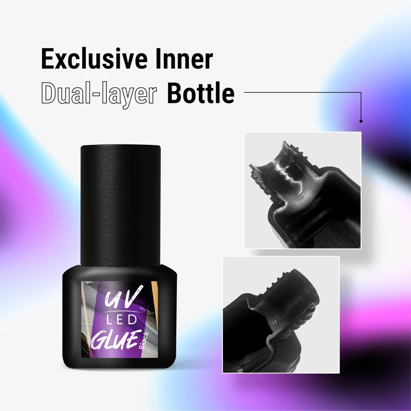 UV Curing Lash Extension Glue Black